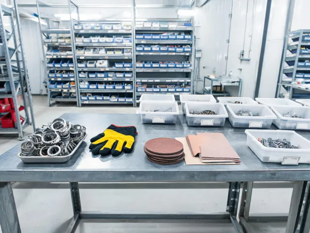 MRO supply bench