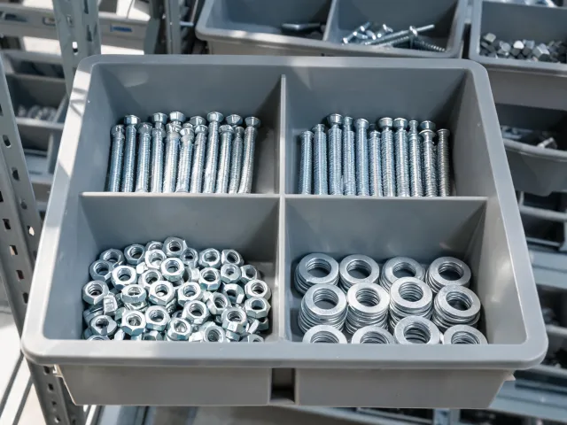 Fastener compartments