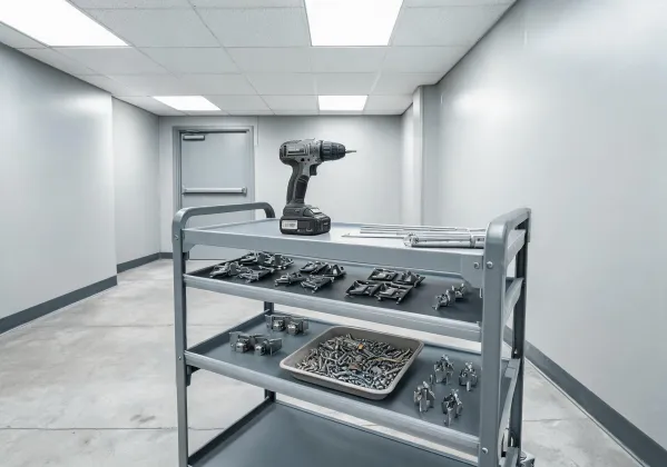 Facility maintenance cart