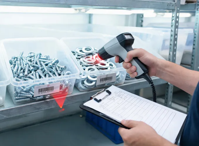 Fastener bin audit