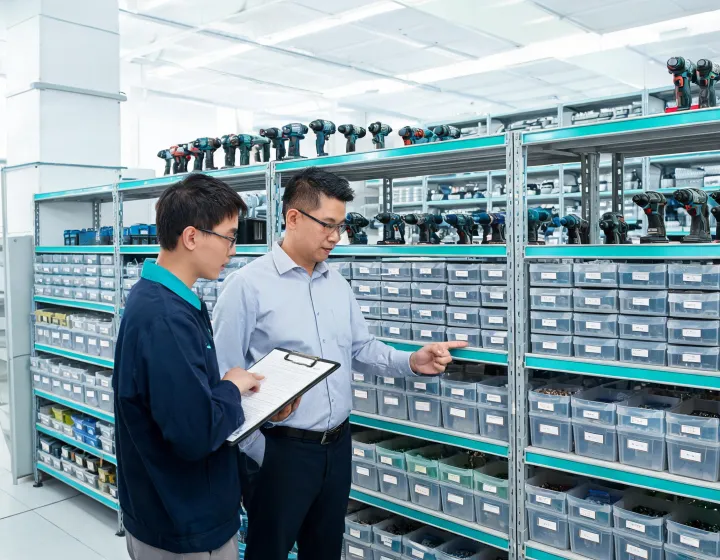 Fastenal service review at an industrial stockroom